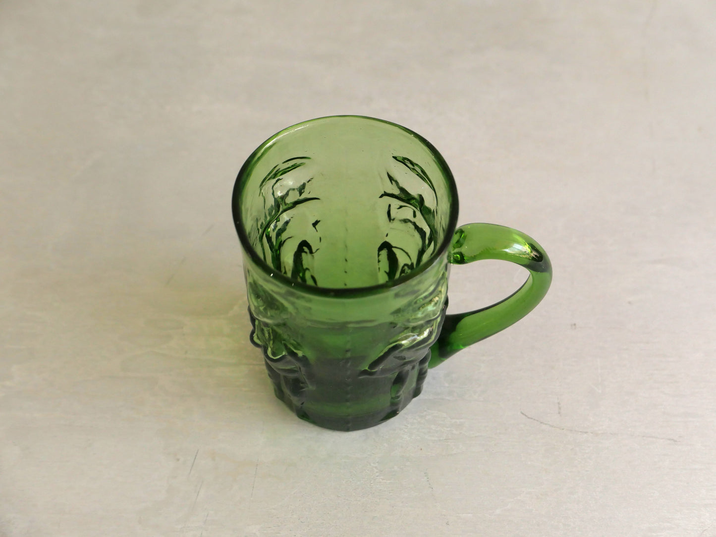 Green Beer/Mug Glass  from Sweden 1960s