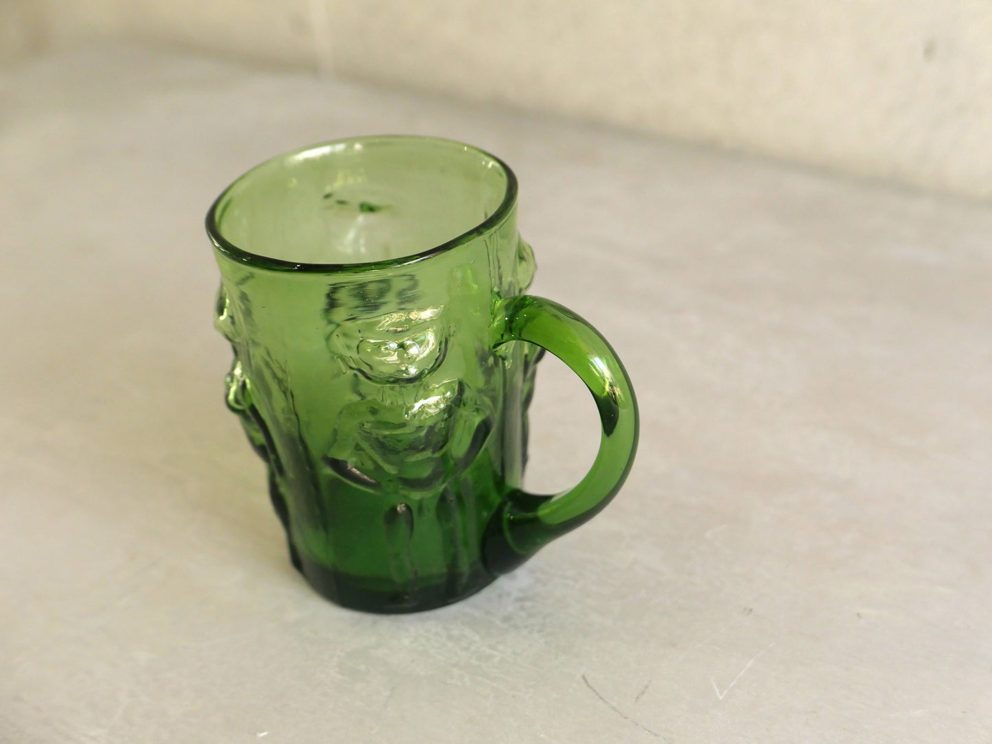 Green Beer/Mug Glass  from Sweden 1960s