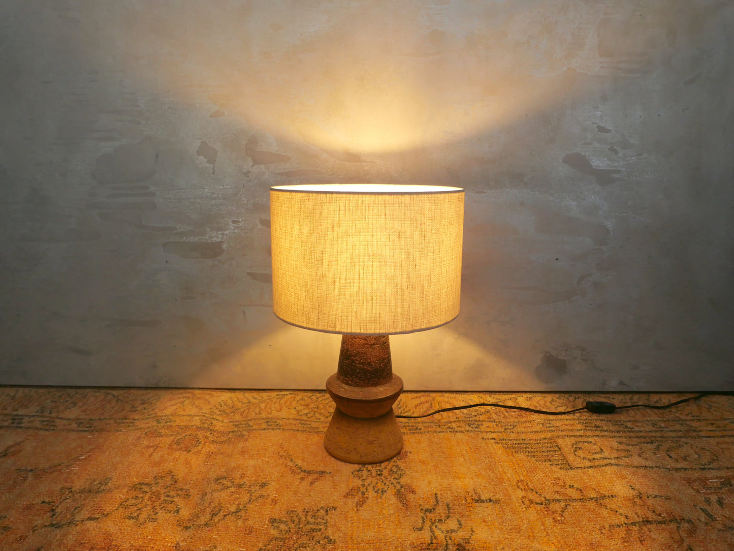 Vintage Scandinavian Ceramic Table Lamp