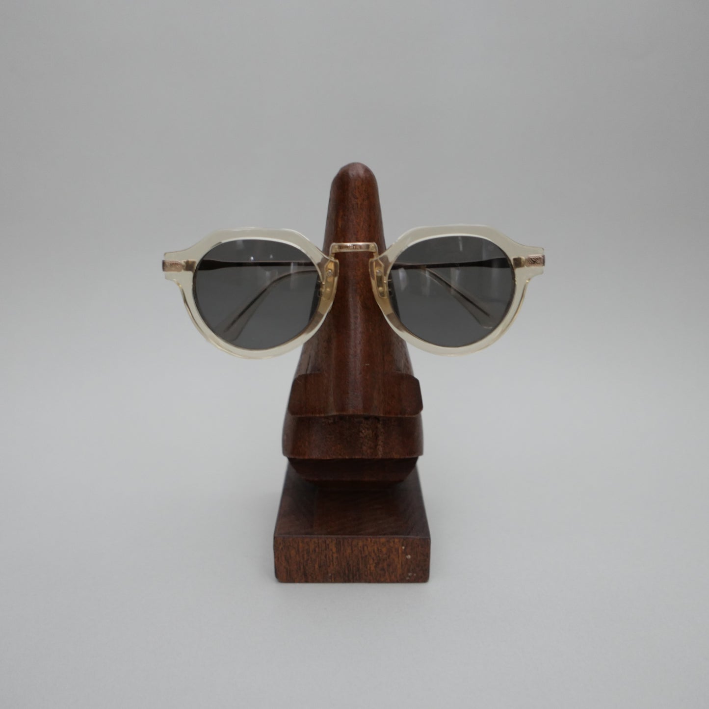 Vintage Wood Stand for Sunglasses