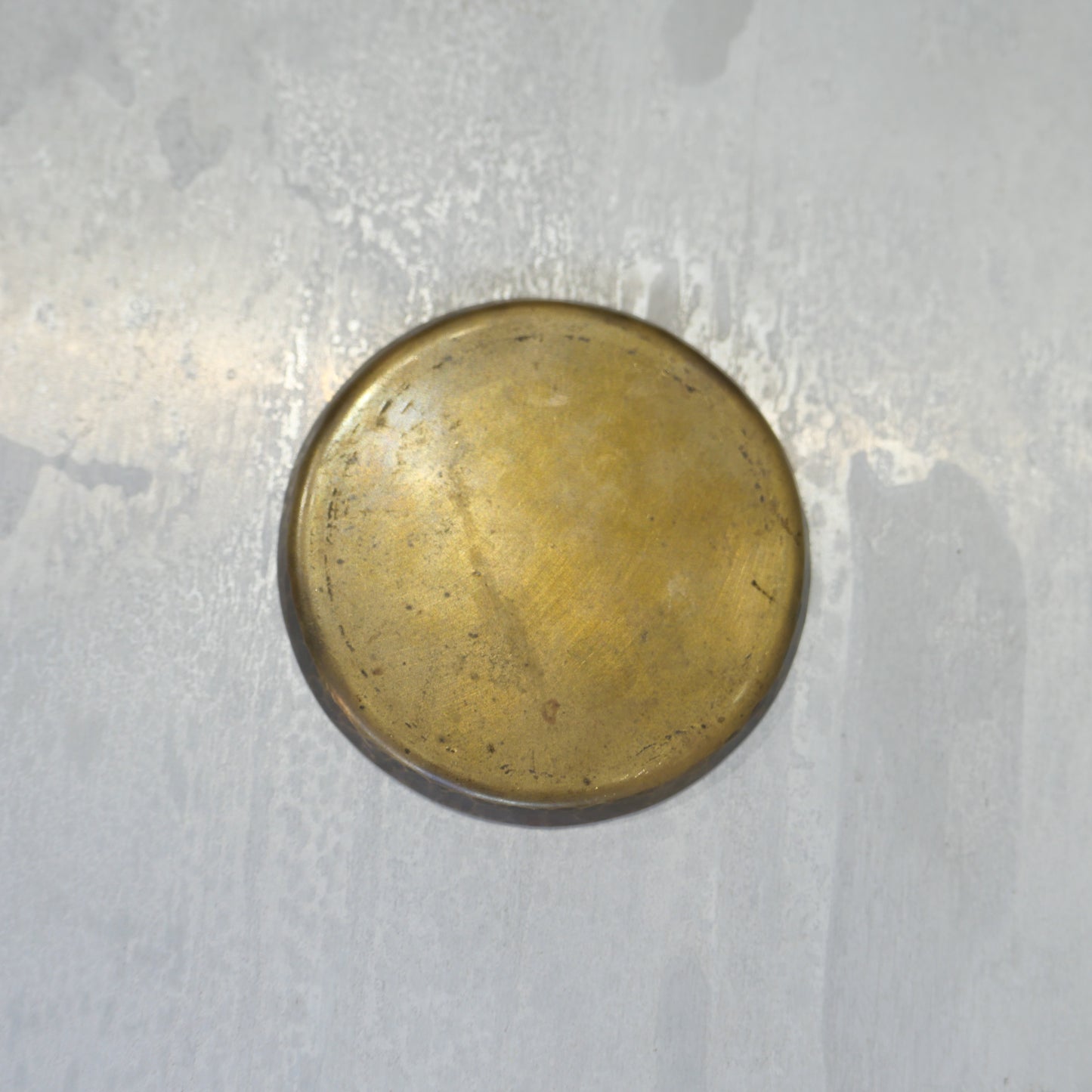 Vintage Brass Small Plate
