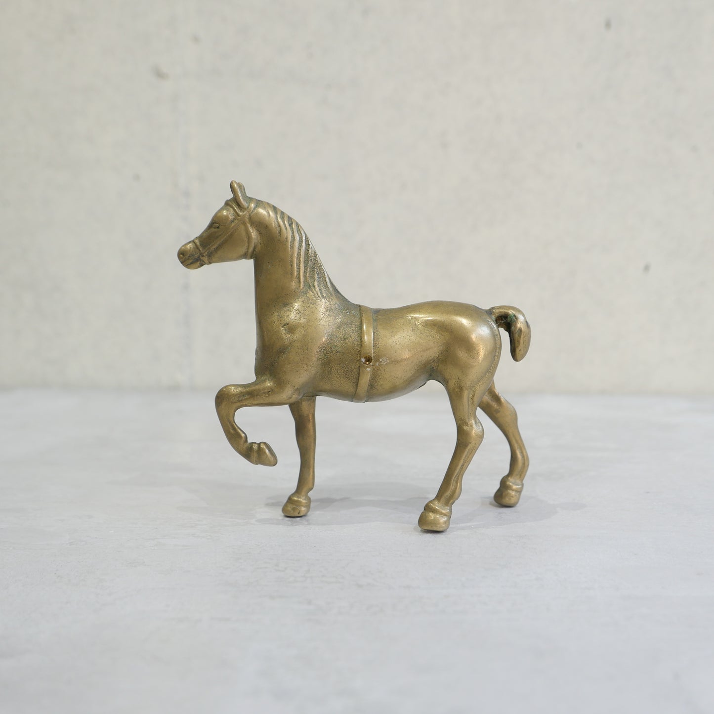 Vintage Brass Horse Figure