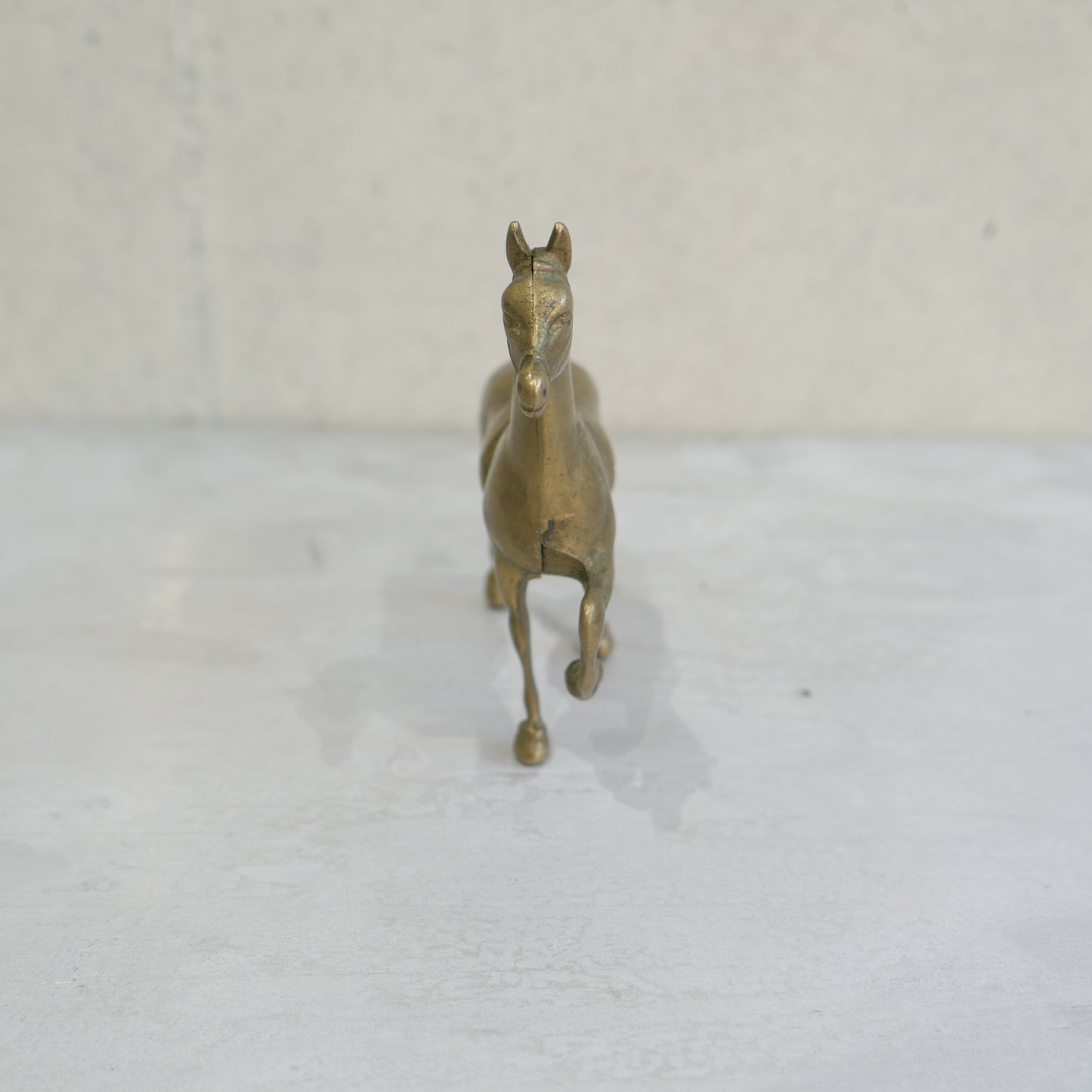 Vintage Brass Horse Figure