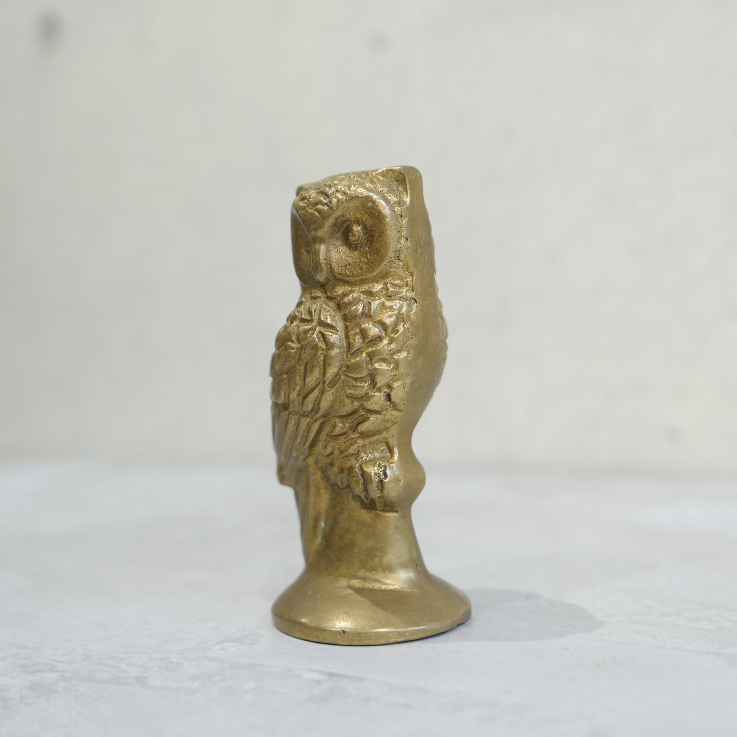 Vintage Owl Ornament or Paperweight 1950s