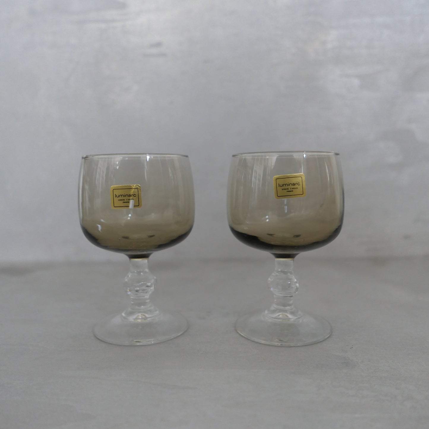 Luminarc Vintage Wine Glass Smokey Brown (Small)