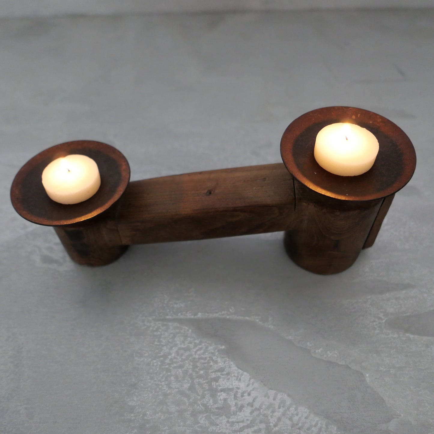 Vintage Indian Candle Stand